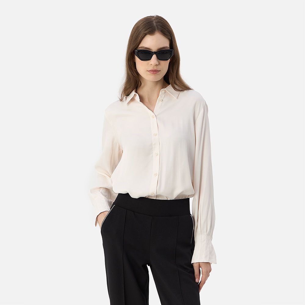 Изображение товара Женская блуза Gerry Weber, бежевая, 48 RU