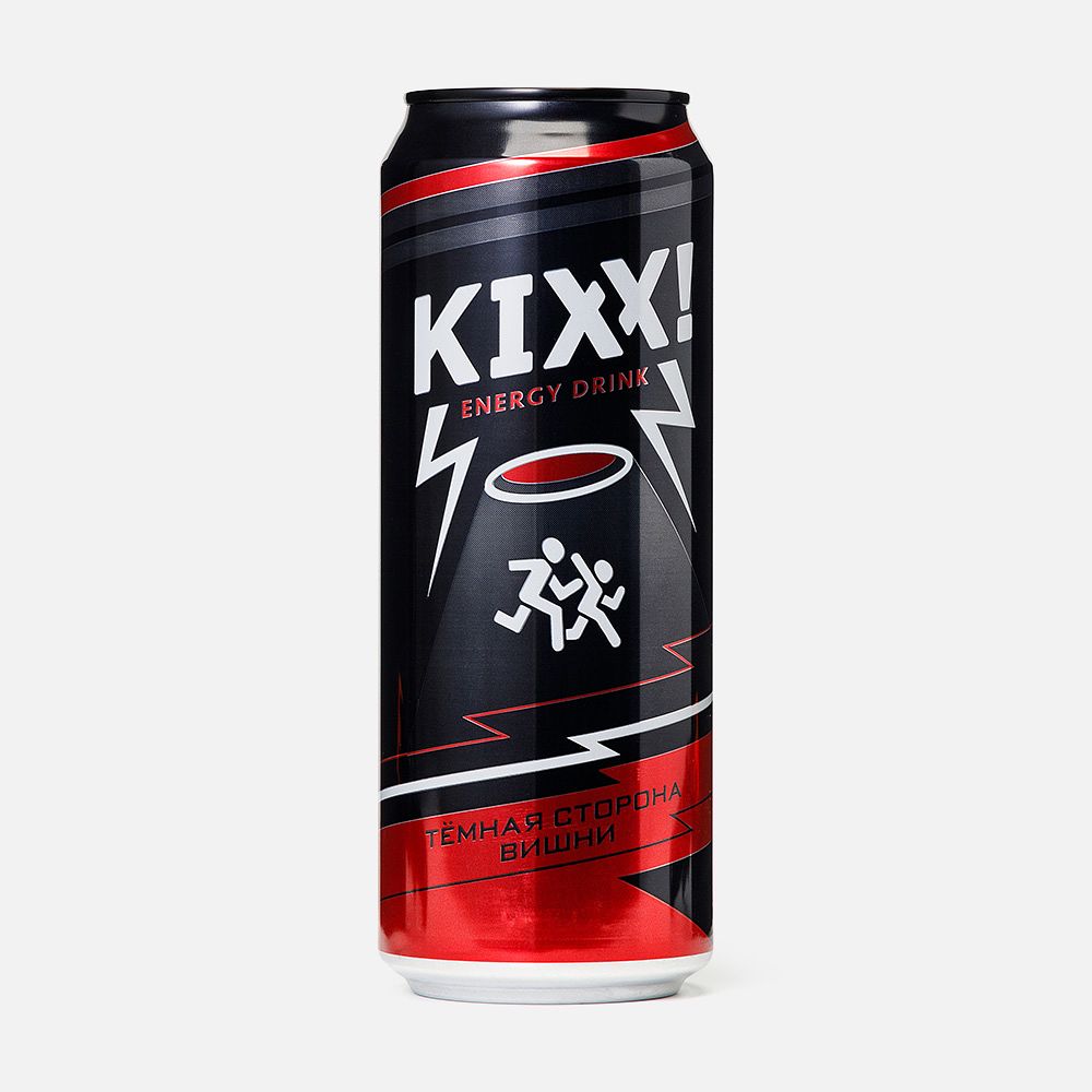 Изображение товара Энергетик KIXX Тёмная сторона вишни 0,45 л