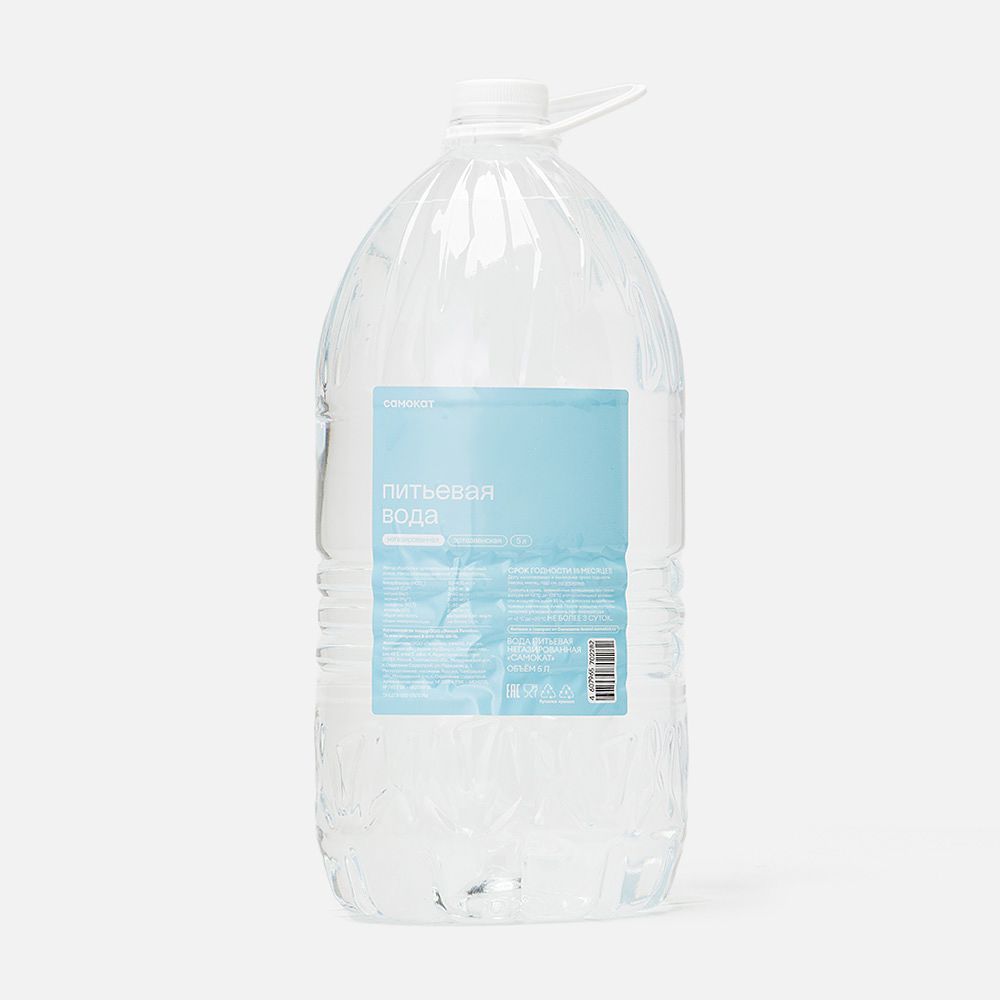 Изображение товара Вода Самокат, без газа, 5 л