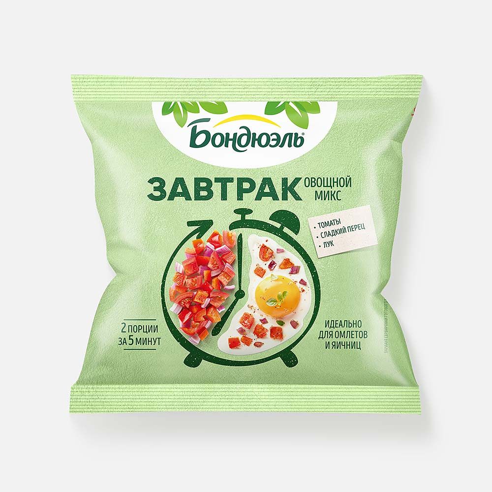 Изображение товара Овощной микс Завтрак с томатами Бондюэль 200 г