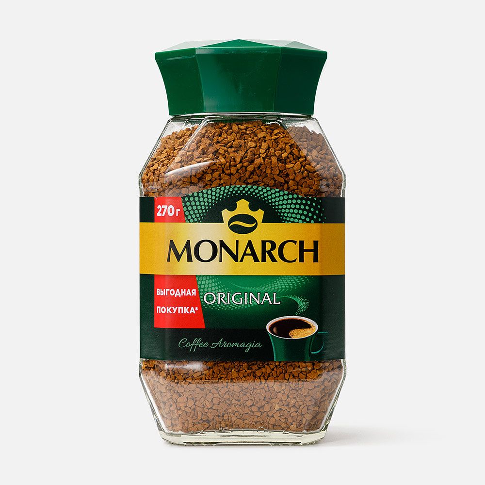 Изображение товара Растворимый кофе Monarch, Original, сублимированный, 270 г