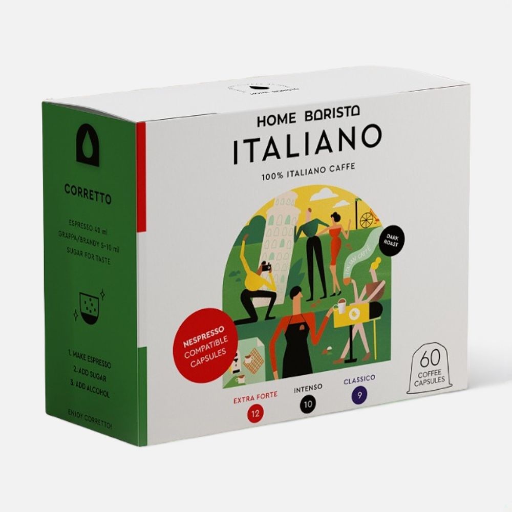 Изображение товара Кофе в капсулах Home Barista Italiano Nespresso, 60 шт.