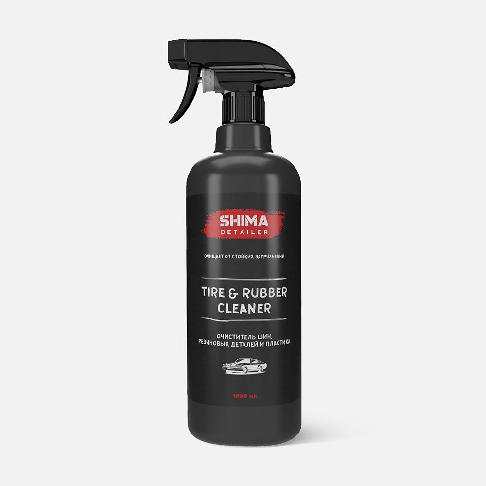 Изображение товара Очиститель шин, резиновых деталей и пластика Shima Tire & Rubber Cleaner, 1 л