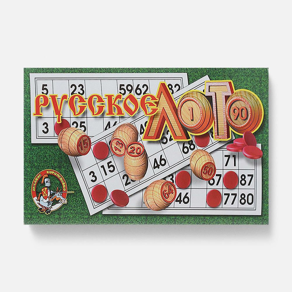 Изображение товара Настольная игра С-Трейд Русское Лото
