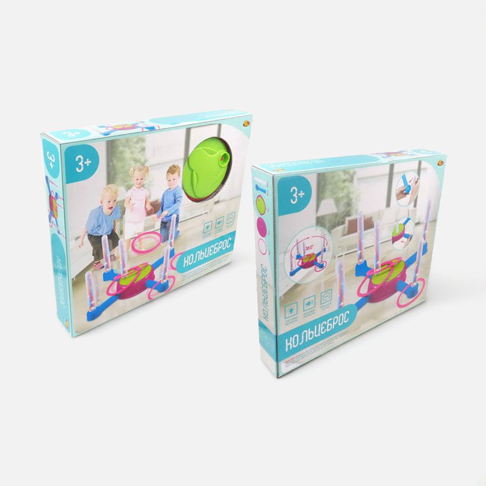 Изображение товара Игра Abtoys Лови-Бросай кольцеброс со световыми и звуковыми эффектами