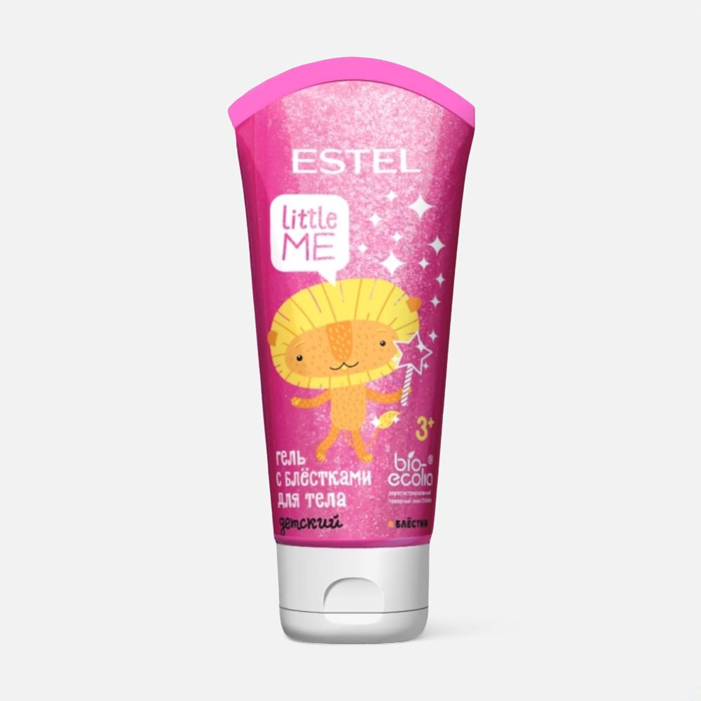 Изображение товара Детский гель для тела Estel Professional Little Me с блестками 60 мл