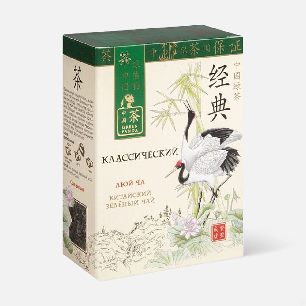 Изображение товара Чай зелёный Green Panda классический люй ча 100 г