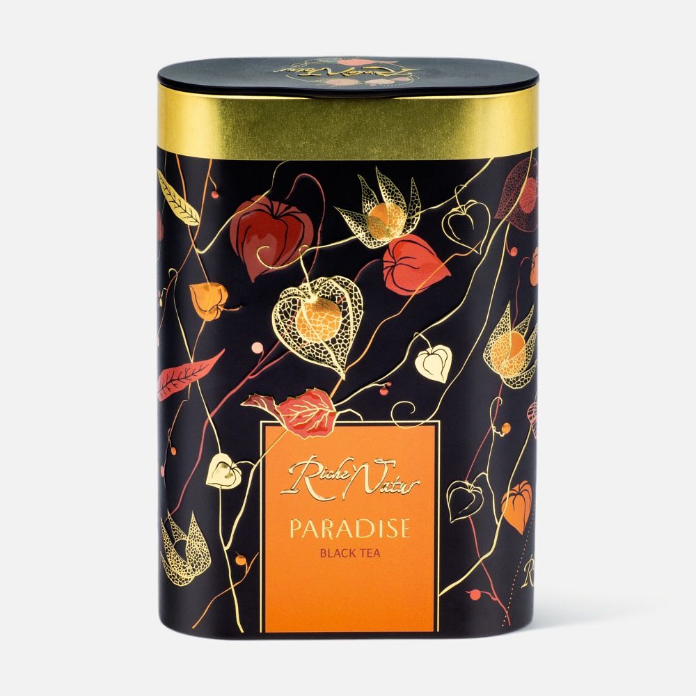 Изображение товара Чай чёрный Riche Natur Paradise Манго и карамбола листовой 100 г, 1 шт.