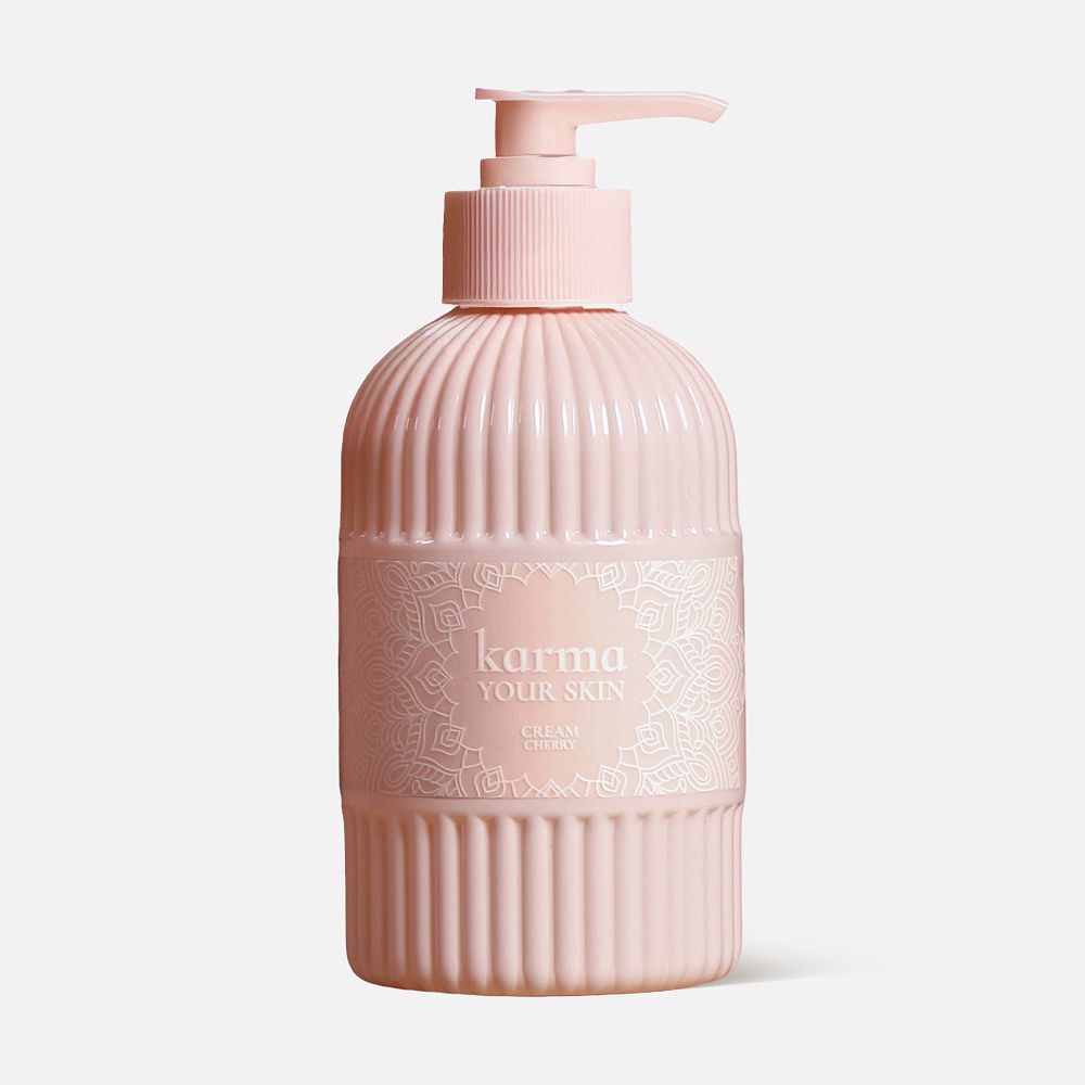 Изображение товара Парфюмированный крем, Karma Your Skin, с дозатором, вишня, 300 мл