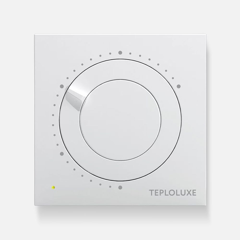 Изображение товара Терморегулятор для тёплого пола Теплолюкс Solus белый