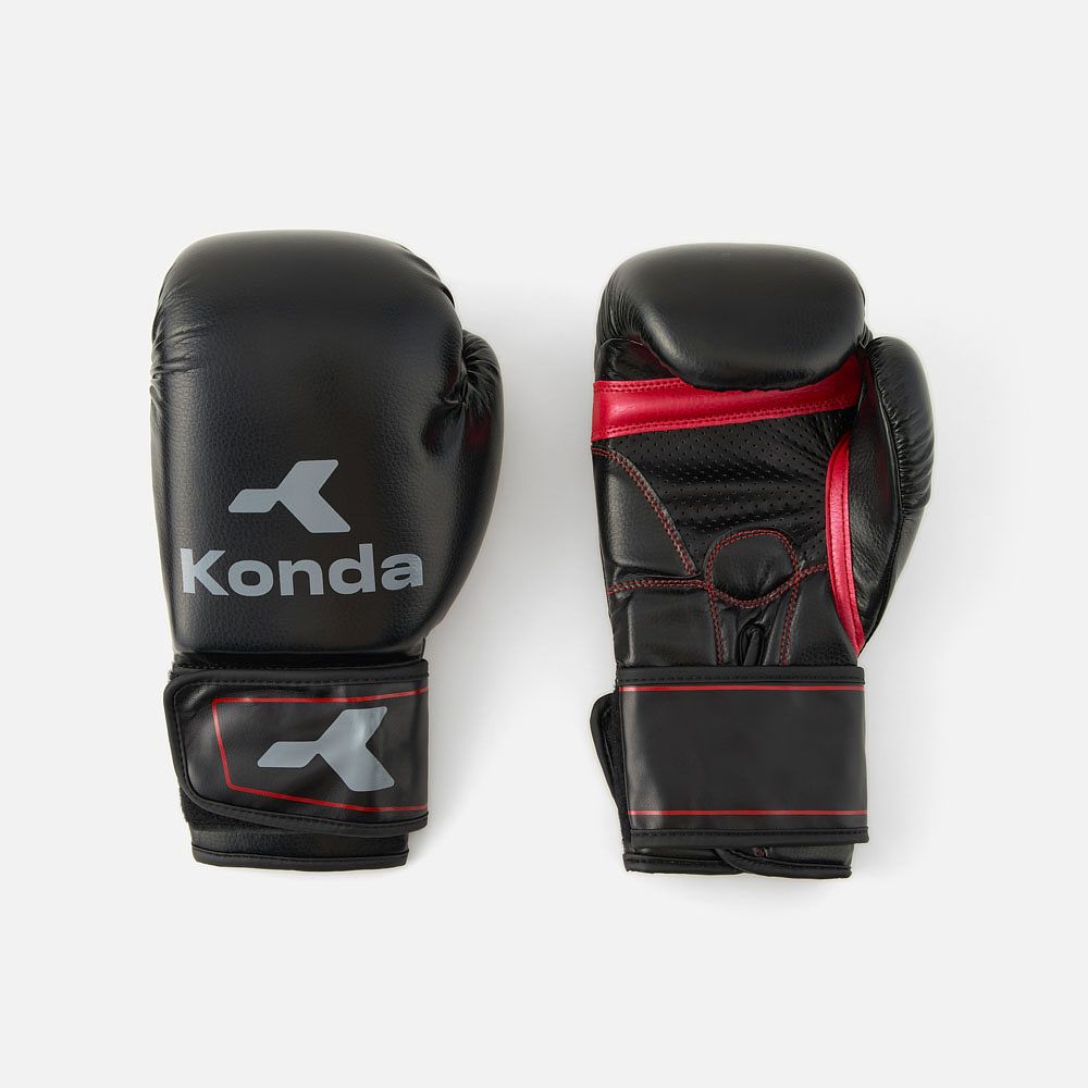 Изображение товара Перчатки Konda Advanced Pro 10 oz для бокса, чёрные