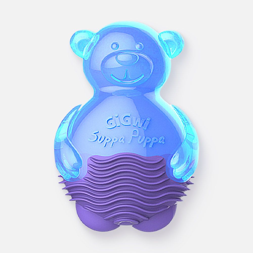 Изображение товара Игрушка для собак GiGwi Мишка с пищалкой, 9 см, 1 шт.