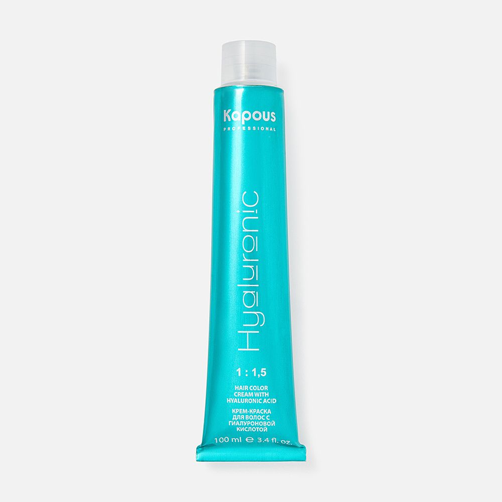 Изображение товара Краска для волос Kapous Professional Hyaluronic Acid №4 100 мл стойкая кремовая краска