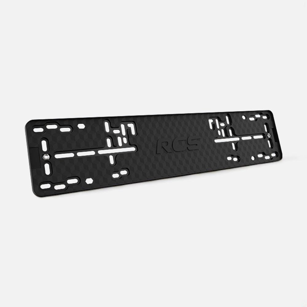 Изображение товара Рамка номерного знака RCS-Light, чёрная