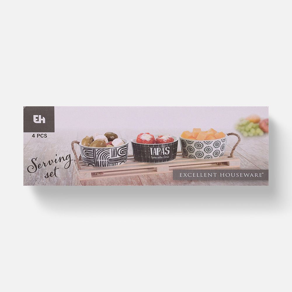 Изображение товара Набор тарелок Koopman 278000640, 4 шт.
