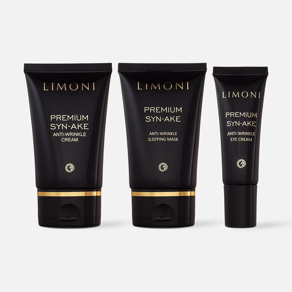 Изображение товара Набор подарочный для лица Limoni Premium Syn-Ake антивозрастной, со змеиным ядом, 1 шт.