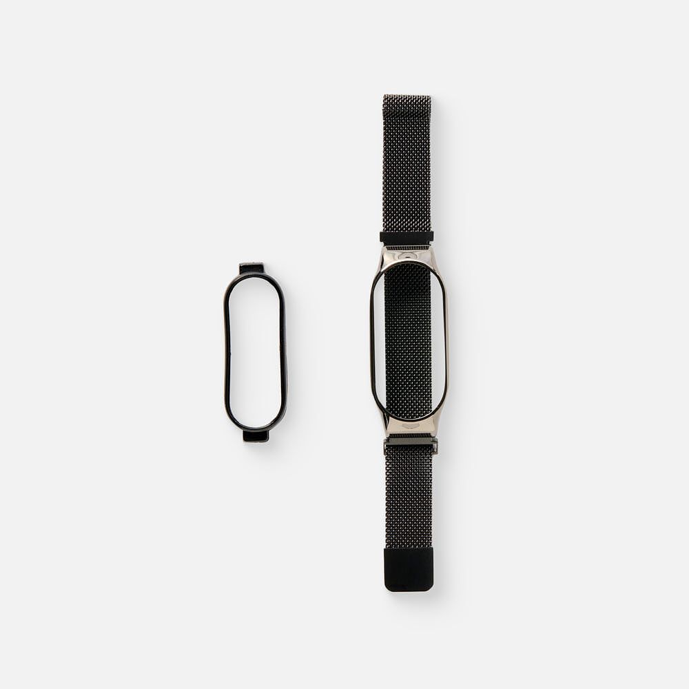 Изображение товара Ремешок для фитнес-браслета Red Line, для Mi Band 7, металл, чёрный