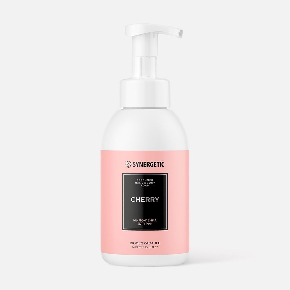 Изображение товара Парфюмированное мыло-пенка для рук Synergetic cherry, 500 мл