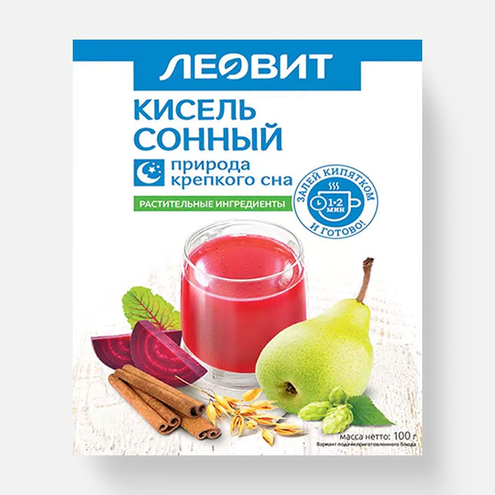 Изображение товара Кисель Леовит, Сонный, 20 г, 5 шт.