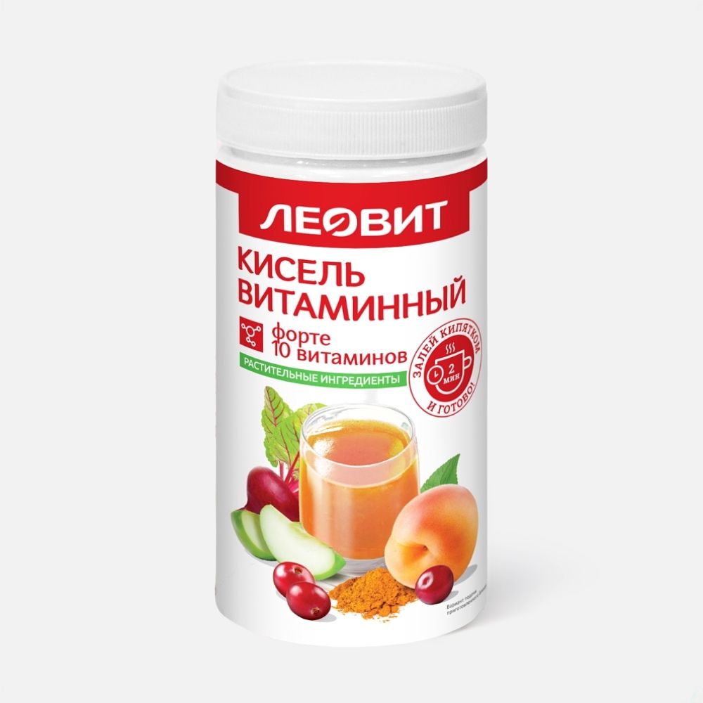 Изображение товара Кисель Леовит Форте Витаминный, 400 г