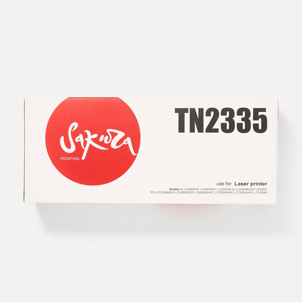 Изображение товара Картридж для лазерного принтера Sakura TN2335 черный 1200 страниц совместимый