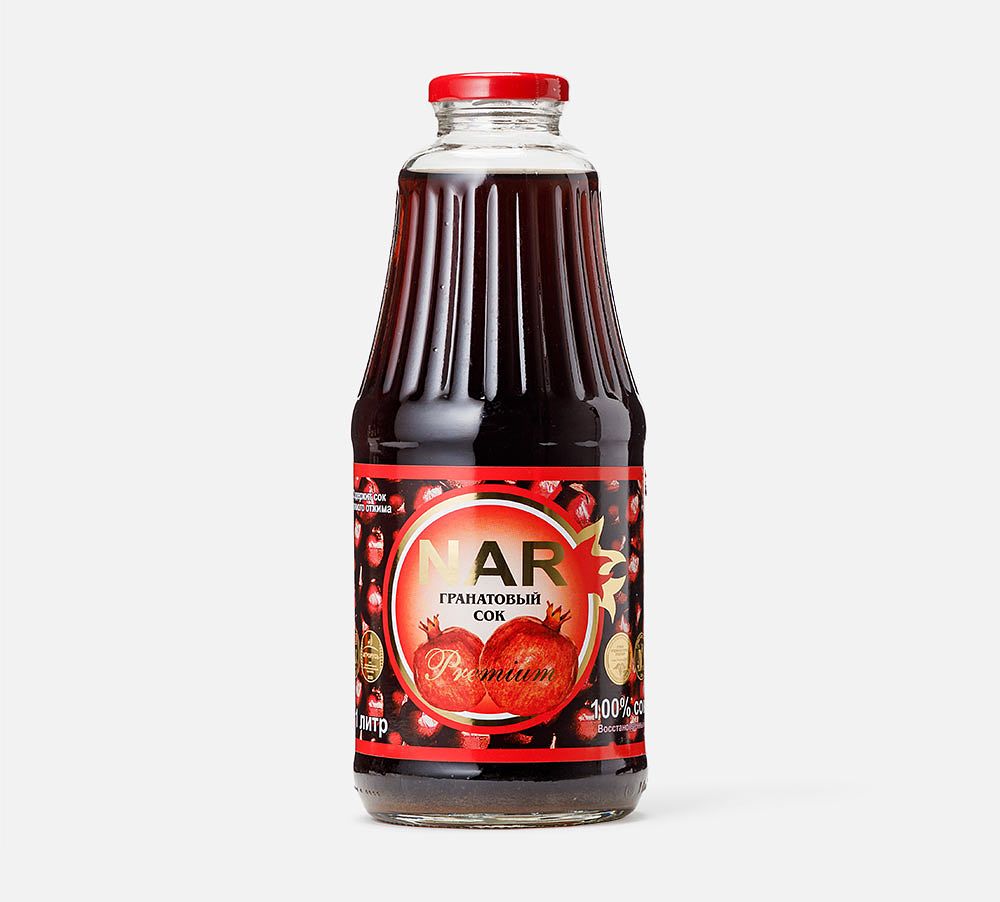 Изображение товара Гранатовый сок Nar, 1 л
