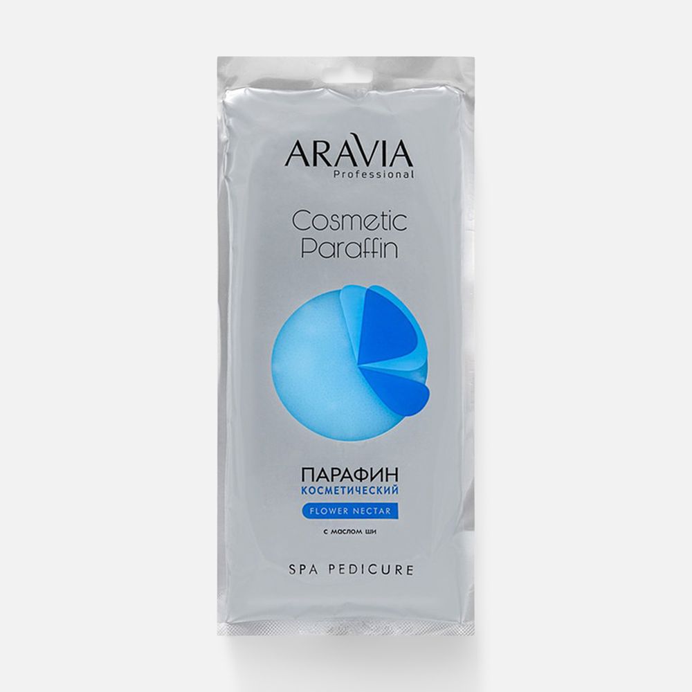 Изображение товара Парафин косметический Aravia Professional цветочный нектар, с маслом ши, 500 г, 1 шт.
