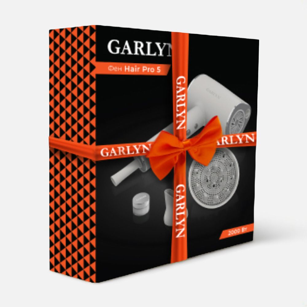 Изображение товара Фен Garlyn Hair Pro 5, 2000 Вт, белый