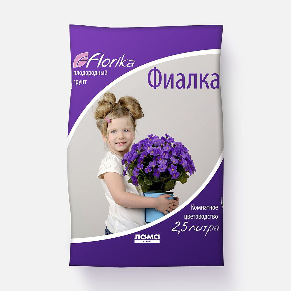Изображение товара Грунт Florika Бегония-фиалка 2,5 л