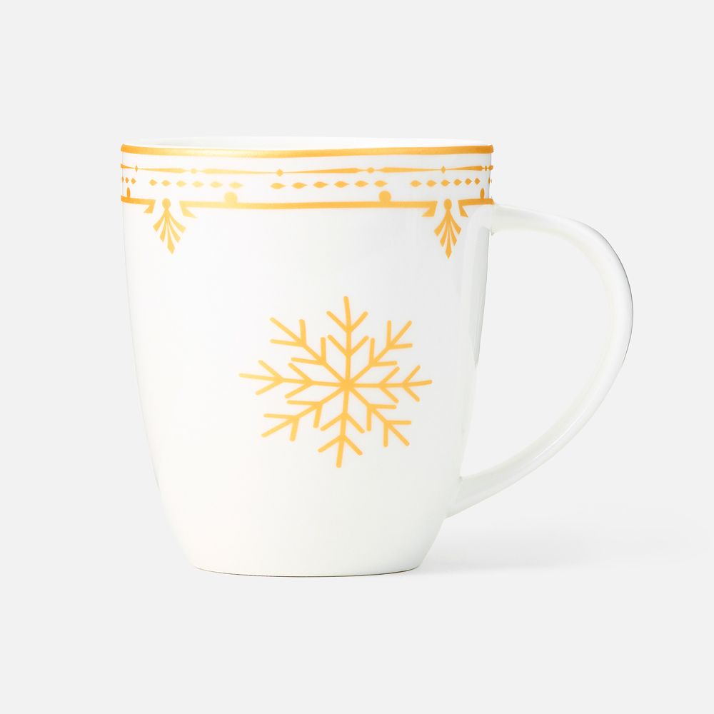 Изображение товара Кружка Classic новогодняя фарфор 370 мл золотая 1 шт