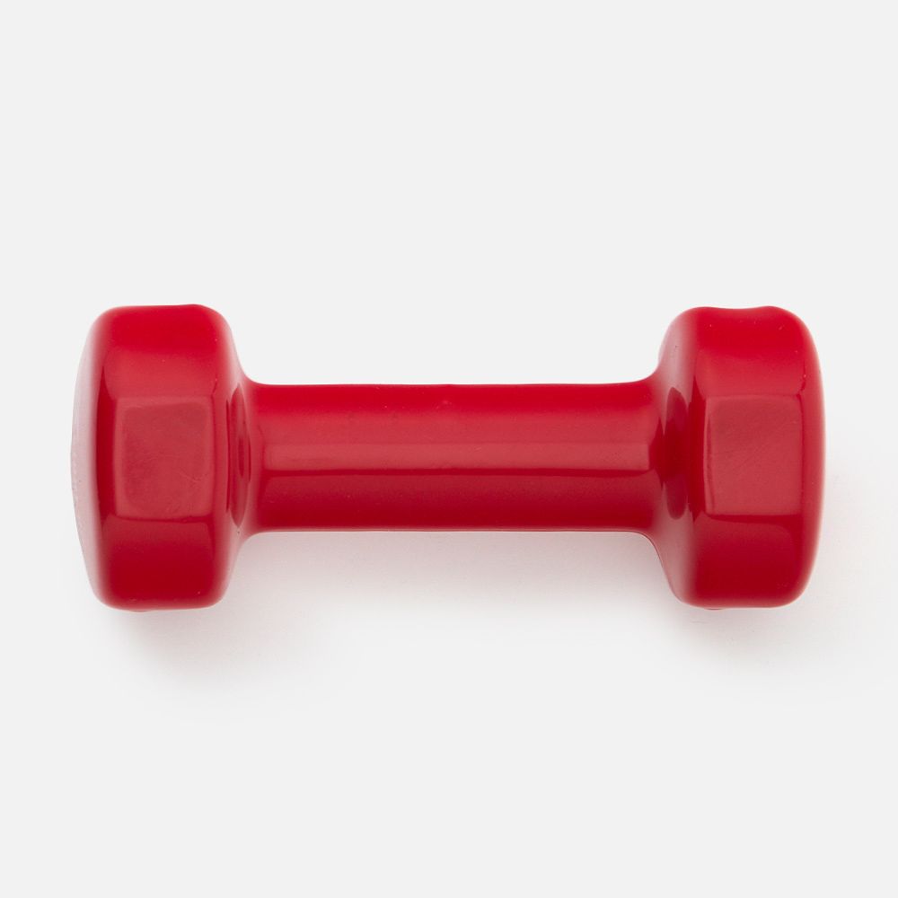 Изображение товара Гантель виниловая Start Up NT08010 1,5 кг red, 1 шт.