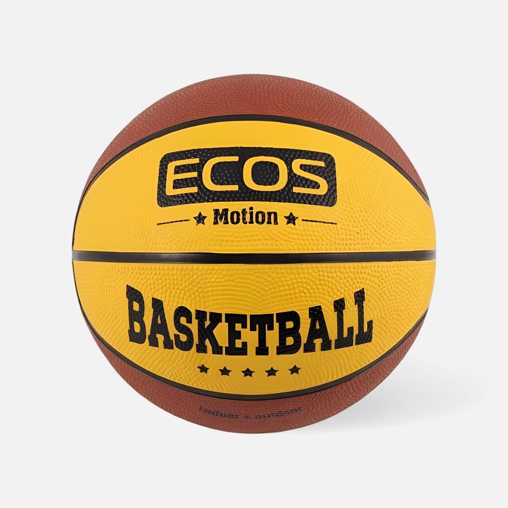 Изображение товара Мяч баскетбольный Ecos Motion BB120 №7, 8 панелей, 1 шт.