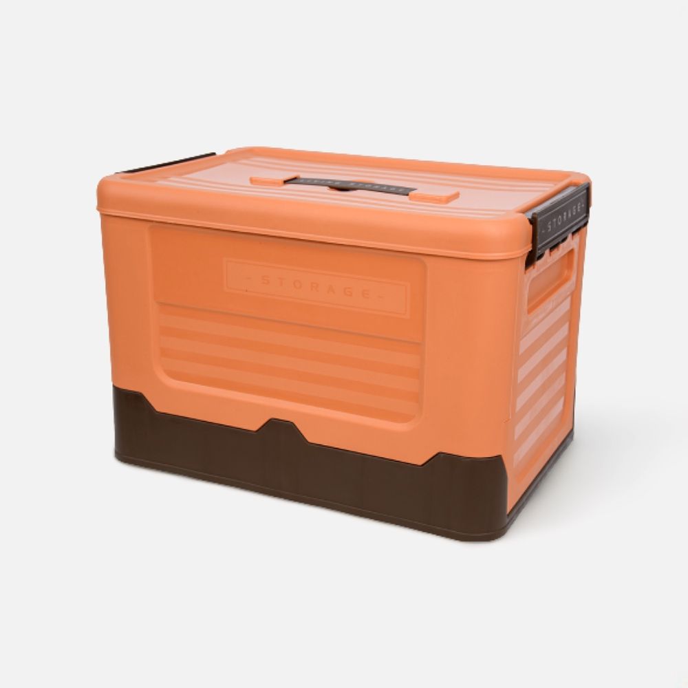 Изображение товара Складной короб для хранения Handy Home, пластик, оранжевый, 16,9 л