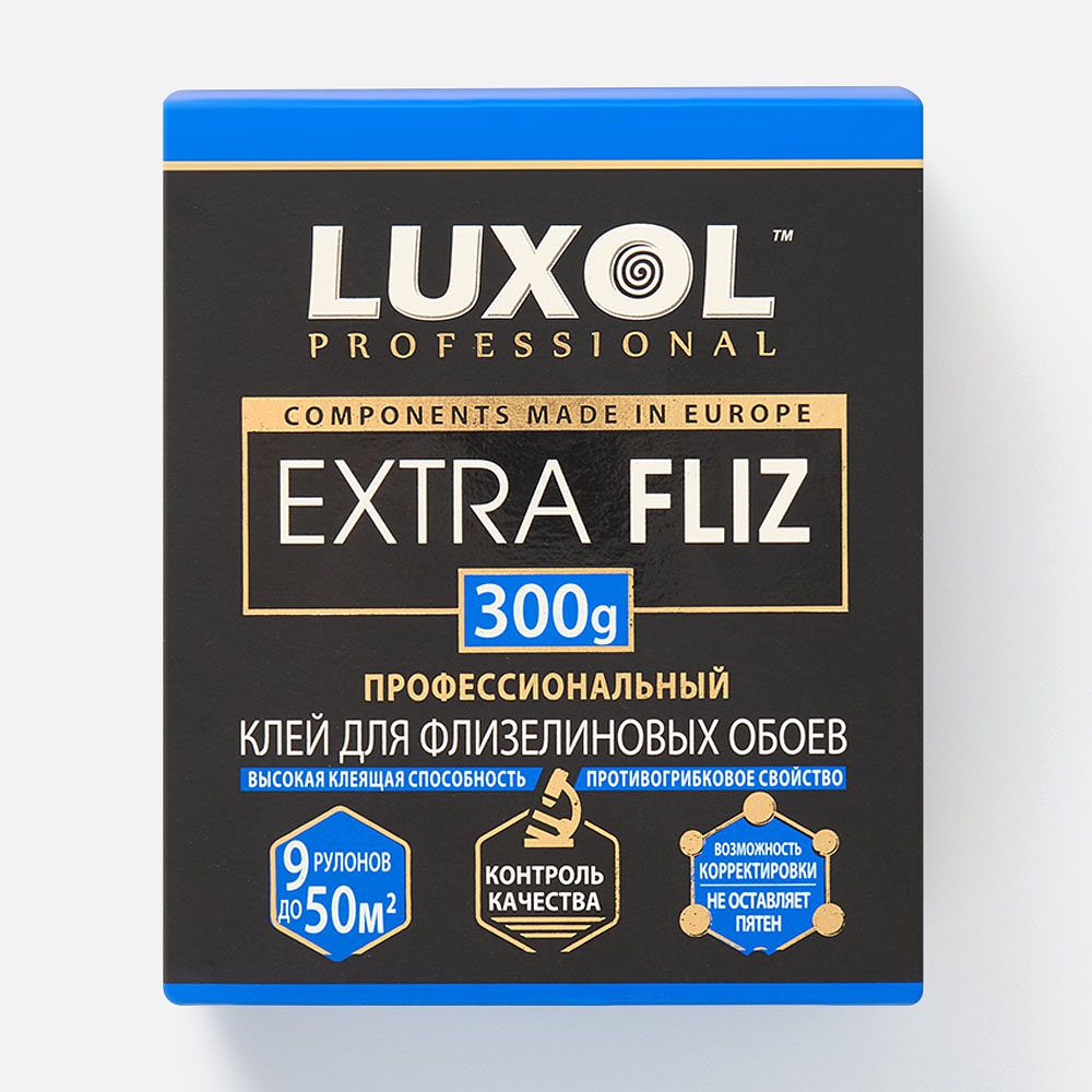 Изображение товара Клей Luxol обойный Luxol Extra Fliz Professional, 300 г