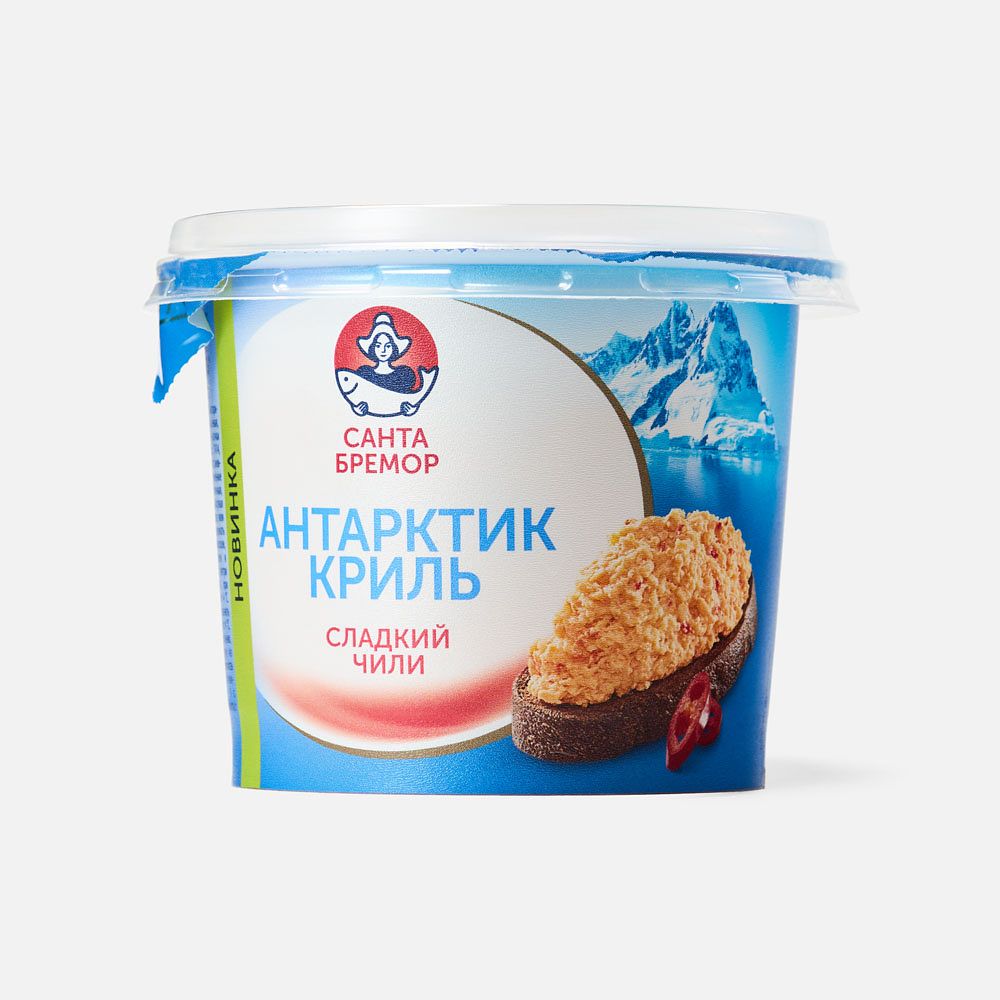 Изображение товара Паста Санта Бремор Антарктик криль, сладкий чили, 150 г