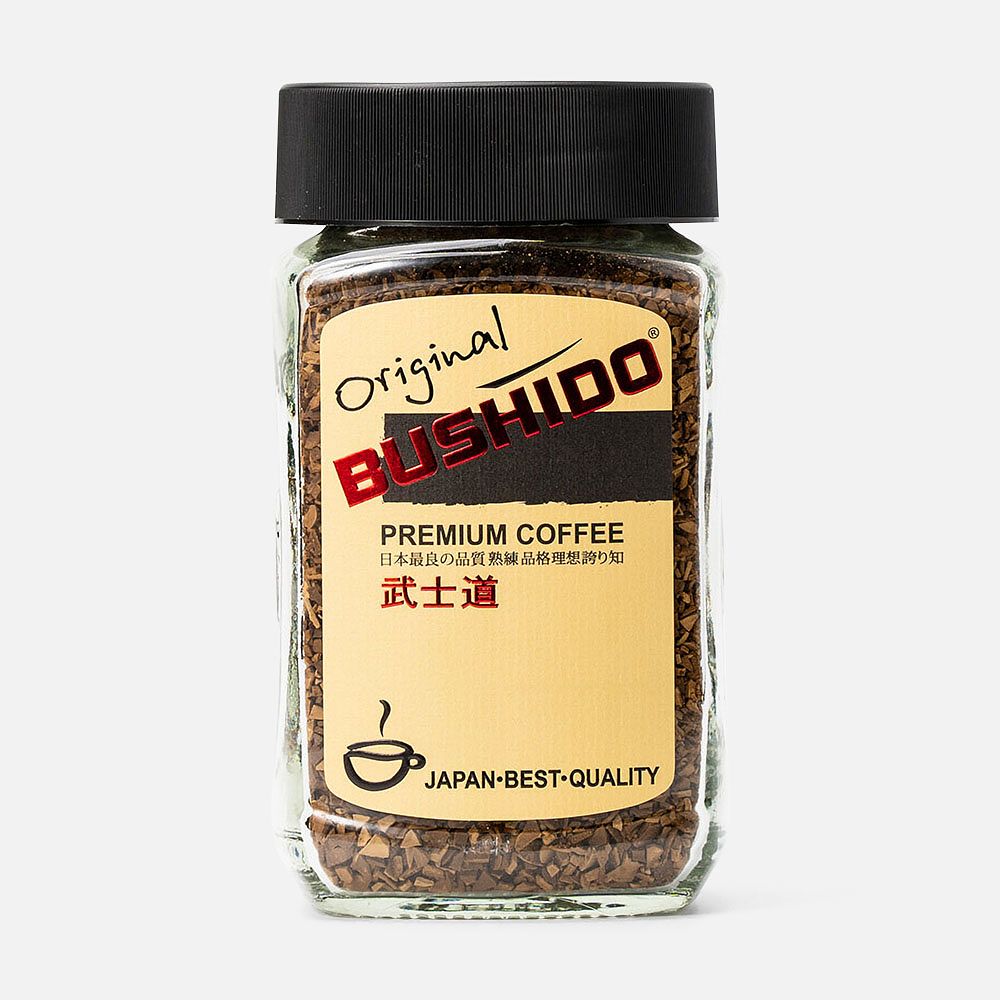 Изображение товара Растворимый кофе Bushido, Original, сублимированный, 100 г