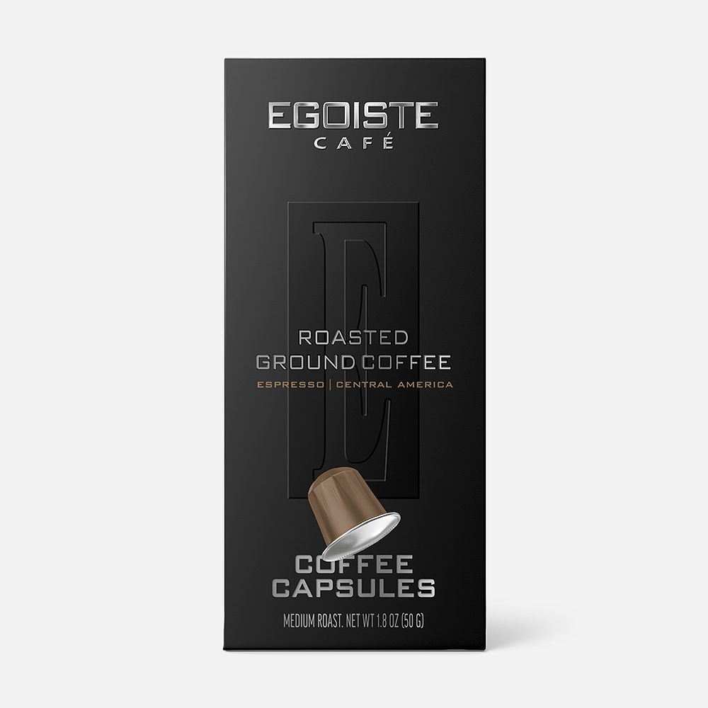 Изображение товара Кофе в капсулах Egoiste, Espresso, 10 шт.