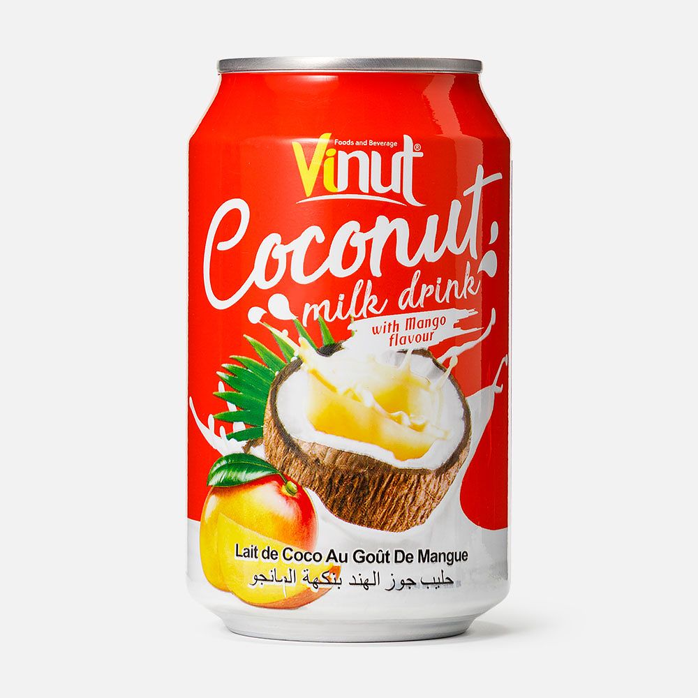 Изображение товара Напиток Vinut Coconut, с соком, манго, без газа, 0,33 л