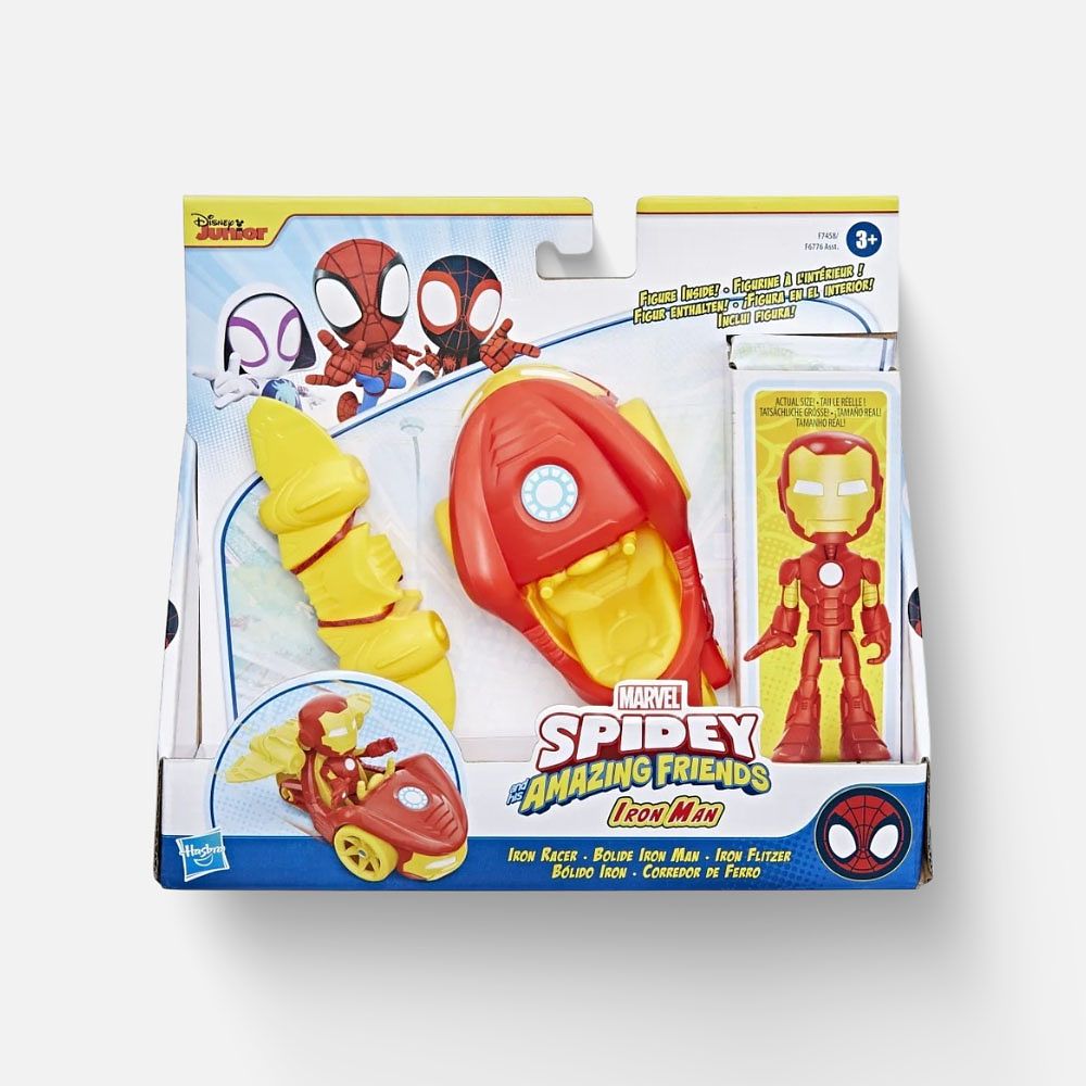 Изображение товара Набор игровой Marvel Spidey and his amazing friends Железный-человек F67765L0, 1 шт.
