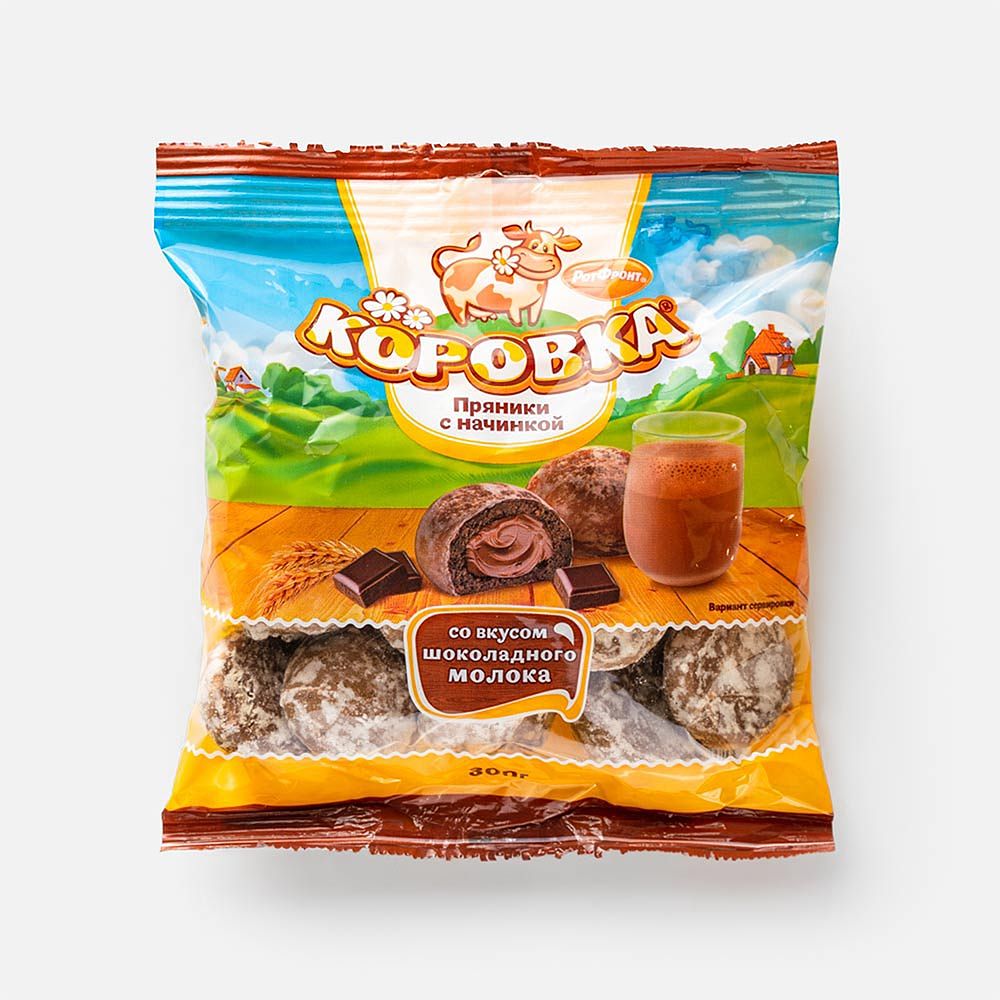 Изображение товара Пряники Коровка, со вкусом шоколадного молока, 300 г