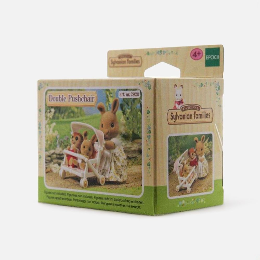 Изображение товара Игровой набор Sylvanian Families, коляска для двойни, с 4 лет