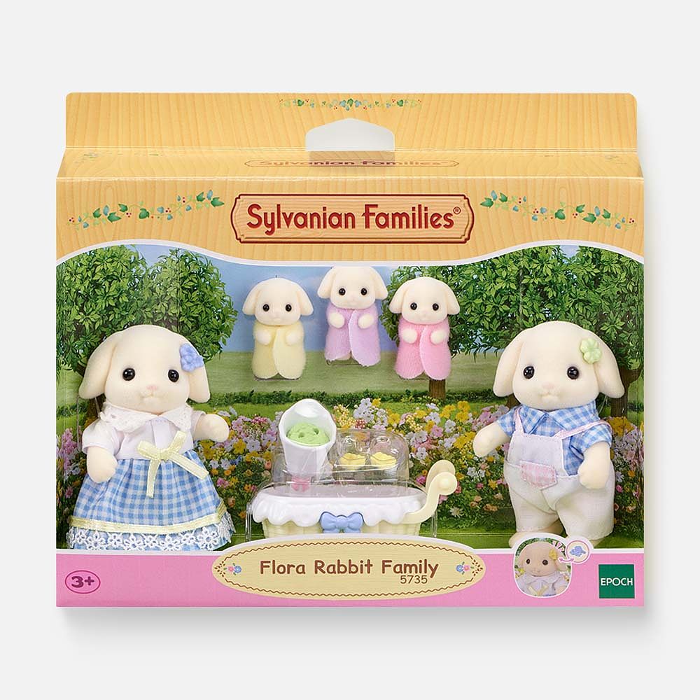Изображение товара Набор игровой Sylvanian Families Семья цветочных кроликов 5735