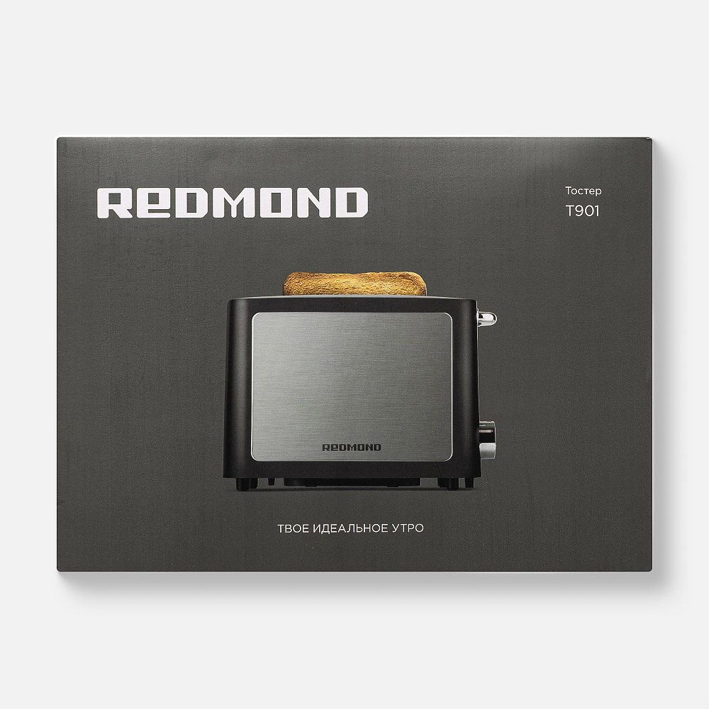 Изображение товара Тостер Redmond T901, 900 Вт, серебристый