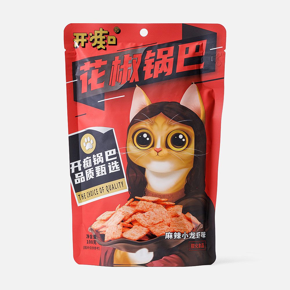 Изображение товара Рисовые чипсы Anhui Jinhao, пряная креветка, 100 г