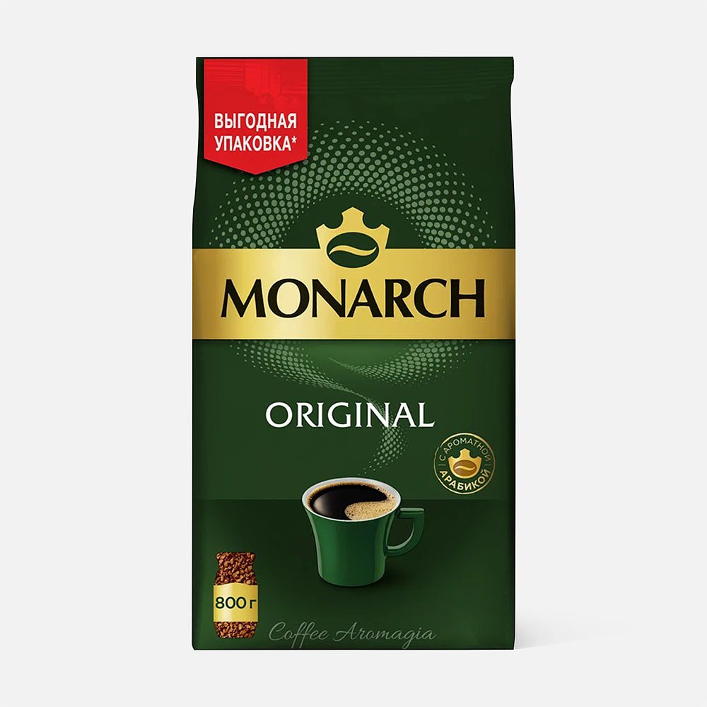 Изображение товара Растворимый кофе Monarch Original, сублимированный, 800 г