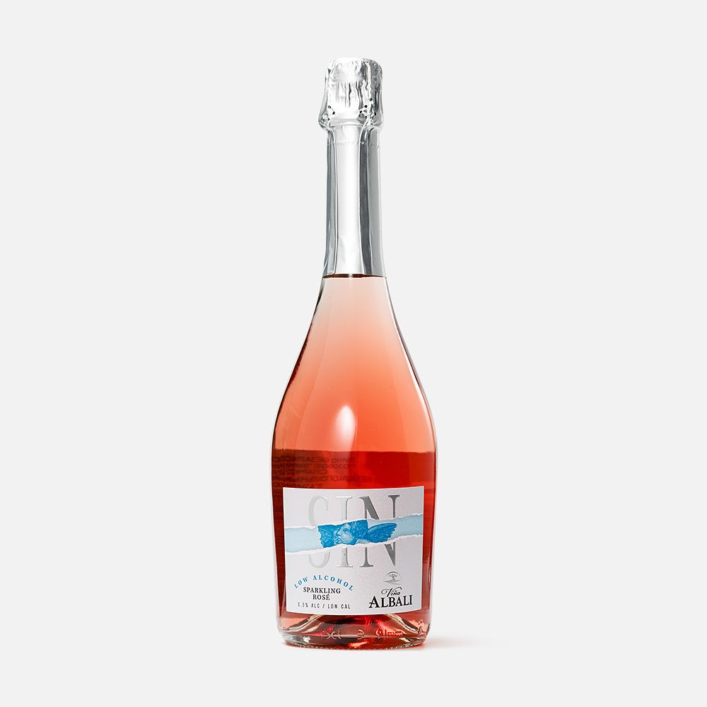 Изображение товара Безалкогольное розовое игристое вино Vina Albali, 0,75 л
