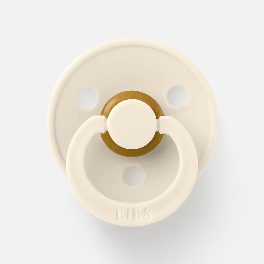 Изображение товара Пустышка латексная BIBS Colour Ivory 6+ месяцев, 1 шт.