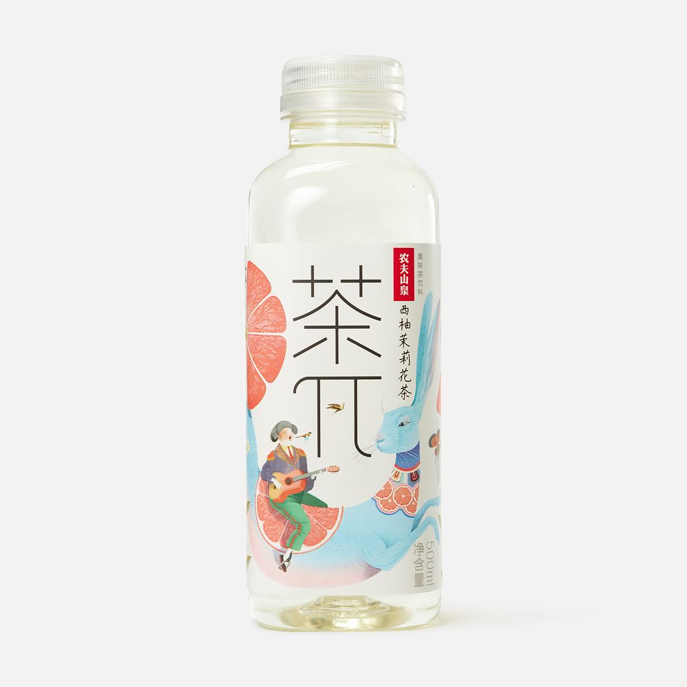 Изображение товара Холодный жасминовый чай Nongfu Spring, Tea Pi, с соком, грейпфрут, 0,5 л