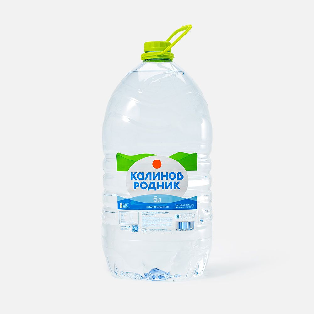 Изображение товара Вода Калинов родник, без газа, 6 л
