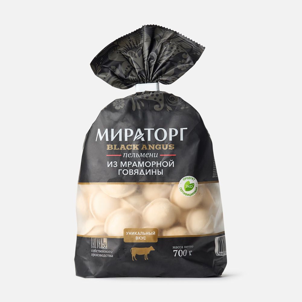 Изображение товара Пельмени Мираторг, из мраморной говядины, 700 г